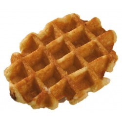 Gaufre fraiche cuite du jour