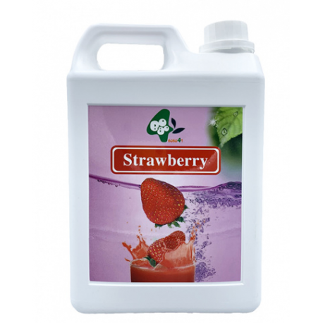 Bubble Tea Sirop - Fraise 2,5 Kg