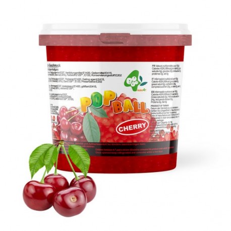 Pop Ball - Boba Cerise Seaux de 3,2 Kg