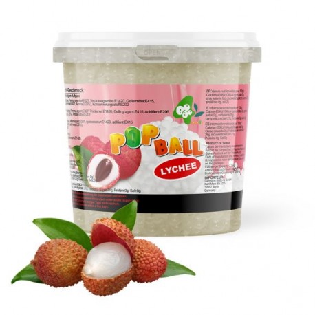 Pop Ball - Boba Litchi Seaux de 3,2 Kg