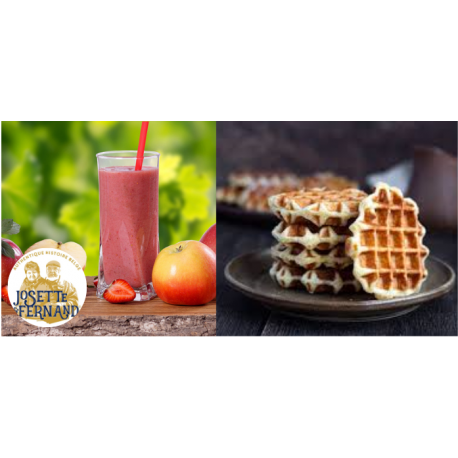 Pack  Douceur Belge Pâton de Gaufre et Smoothie