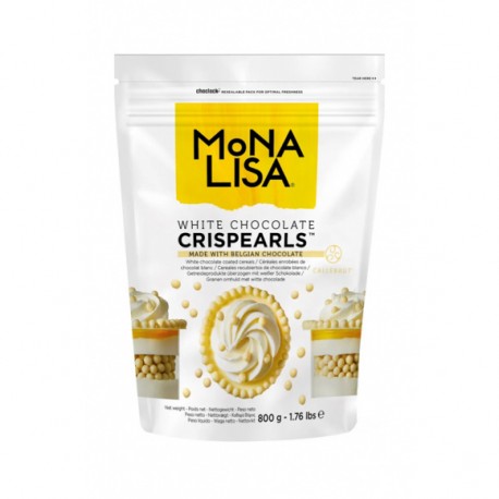 Mona Lisa Crispearls chocholat blanc sachet de 800gr