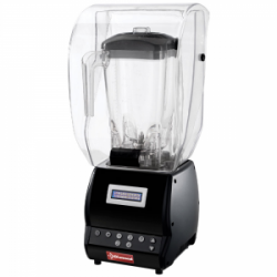 Blender professionnel double paroi, verre carré 2L