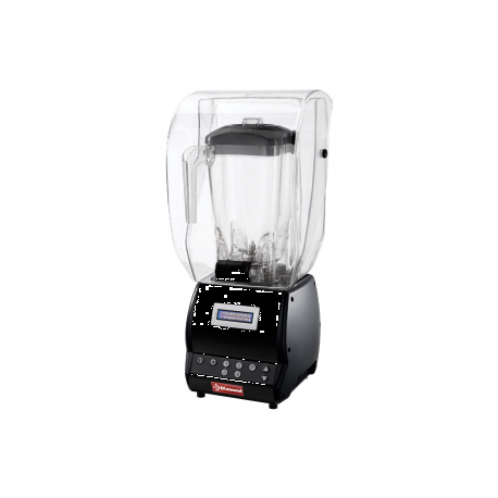 Blender professionnel double paroi, verre carré 2L